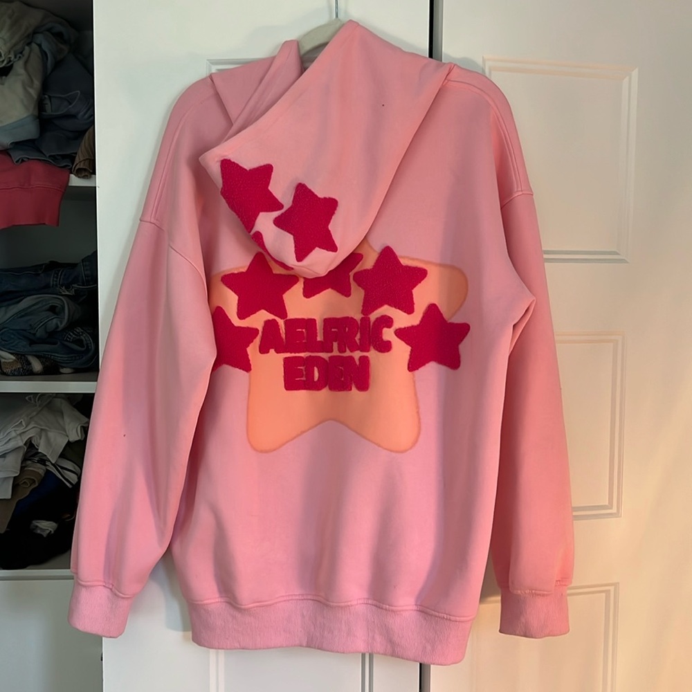 AELFRIC EDEN VINTAGE
EMBROIDERY EDEN STAR HOODIE Size M
